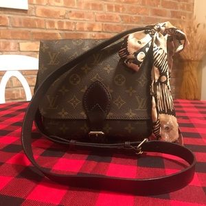 Louis Vuitton Cartouchiere MM Crossbody Authentic